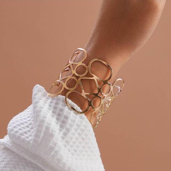 bangle designs geometric hollow out bracelets & bangles golden alloy punk open for women, Black
bangle designs geometric hollow out bracelets & bangles golden alloy punk open for women, Black