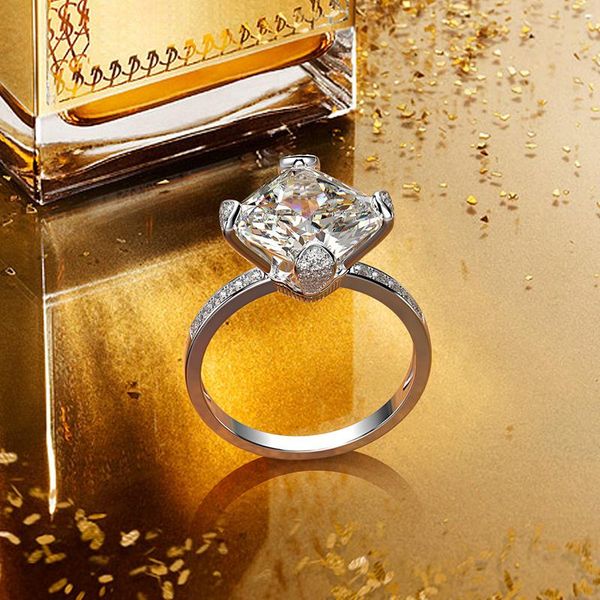 cluster rings high carbon + zircon 11*11 square real 925 sterling silver for women girls luxury sparkling wedding jewelry, Golden;silver
cluster rings high carbon + zircon 11*11 square real 925 sterling silver for women girls luxury sparkling wedding jewelry, Golden;silver