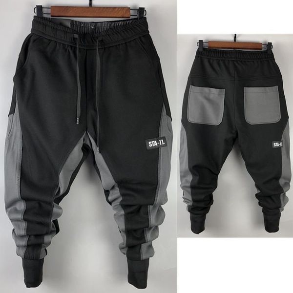 men's pants large size stretch casual harem men 's loose ankle-tied korean style drawstring cool track sweatpants, Black
men's pants large size stretch casual harem men 's loose ankle-tied korean style drawstring cool track sweatpants, Black