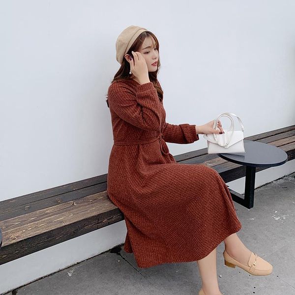 casual dresses fashion plus-size women's winter knit dress long-sleeved v-neck band to reduce age slimming long 2180, Black;gray
casual dresses fashion plus-size women's winter knit dress long-sleeved v-neck band to reduce age slimming long 2180, Black;gray