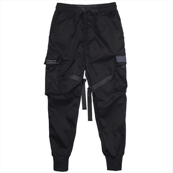 ribbons harem joggers cargo streetwear women pant hip hop casual pockets track male harajuku fashion trousers, Black
ribbons harem joggers cargo streetwear women pant hip hop casual pockets track male harajuku fashion trousers, Black
