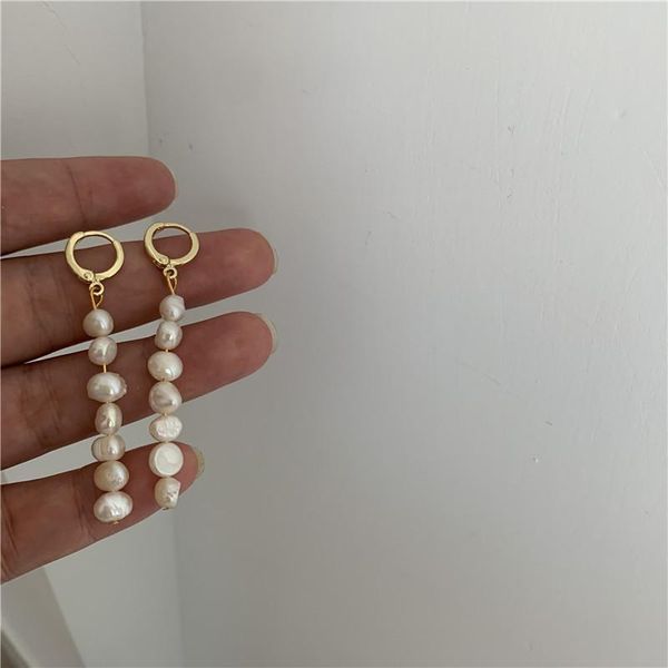stud baroque style freshwater pearl pendant earrings fashionable sweet elegant wedding jewelry accessoriesv christmas gift, Golden;silver
stud baroque style freshwater pearl pendant earrings fashionable sweet elegant wedding jewelry accessoriesv christmas gift, Golden;silver