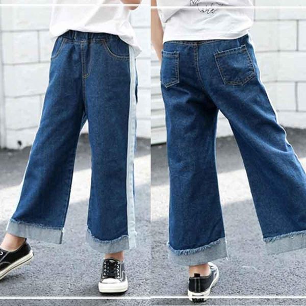 kids leisure jeans for girls casual children's denim teenage straight wide-leg pants tassel edge trousers 4 6 8 10 12, Blue
kids leisure jeans for girls casual children's denim teenage straight wide-leg pants tassel edge trousers 4 6 8 10 12, Blue