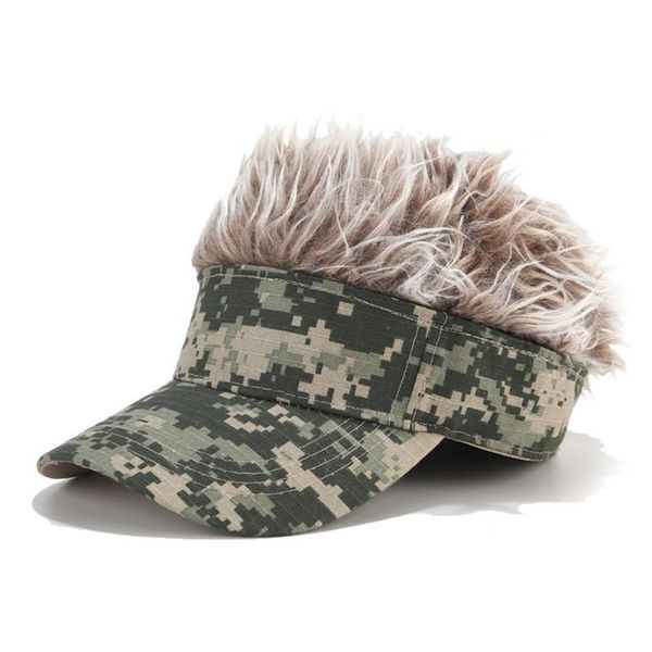 outdoor hats 2021 hat funny wig cap flair hair visor casual golf caps baseball parent-child street trend, Black;white
outdoor hats 2021 hat funny wig cap flair hair visor casual golf caps baseball parent-child street trend, Black;white