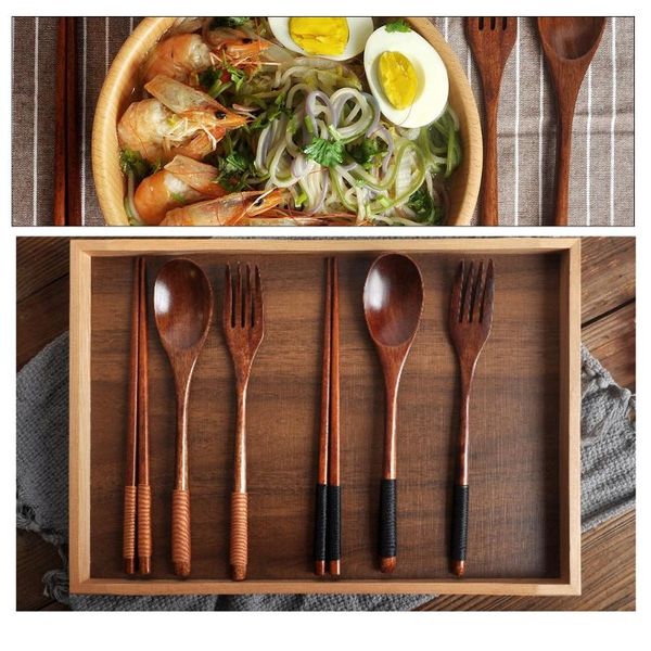 spoons portable wood tableware wooden spoon chopsticks fork cutlery sets travel dinner suit reusable durable gifts flatware set
spoons portable wood tableware wooden spoon chopsticks fork cutlery sets travel dinner suit reusable durable gifts flatware set