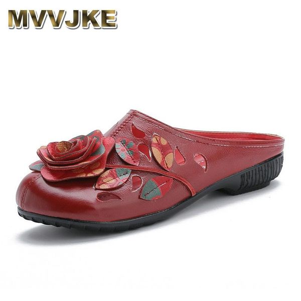 slippers mvvjke 2021 summer genuine leather women cover toes handmade flower vintage style slides flat with shoes woman, Black
slippers mvvjke 2021 summer genuine leather women cover toes handmade flower vintage style slides flat with shoes woman, Black