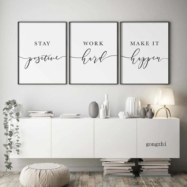 paintings stay positive work hard make it happen motivational quote poster minimalist canvas painting prints wall art office decor picture
paintings stay positive work hard make it happen motivational quote poster minimalist canvas painting prints wall art office decor picture