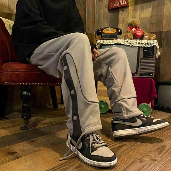 men's pants row buckle veet thicken joggers men casual winter all-match sweatpants mens warm cotton drawstring bottom wide leg pan, Black
men's pants row buckle veet thicken joggers men casual winter all-match sweatpants mens warm cotton drawstring bottom wide leg pan, Black