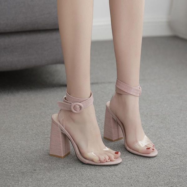 summer sandals women 2021 transparent open toe chunky heels shoes for beach lady high, Black
summer sandals women 2021 transparent open toe chunky heels shoes for beach lady high, Black