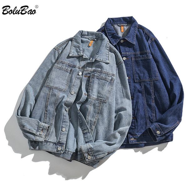 bolubao autumn men denim jacket men multiple pockets lapel denim outerwear brand street fashion biker jackets male 210518, Black;brown
bolubao autumn men denim jacket men multiple pockets lapel denim outerwear brand street fashion biker jackets male 210518, Black;brown