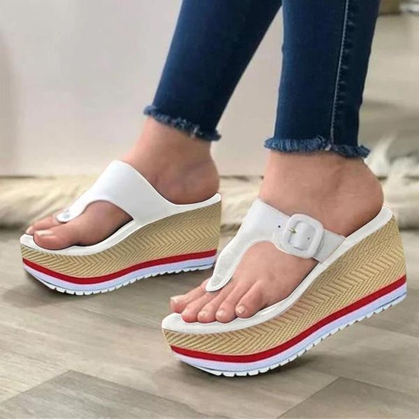 platform wedges buckle strap women's sandals fashion high heels casual shoes breathable slip-on outdoor leisure slipper, Black
platform wedges buckle strap women's sandals fashion high heels casual shoes breathable slip-on outdoor leisure slipper, Black