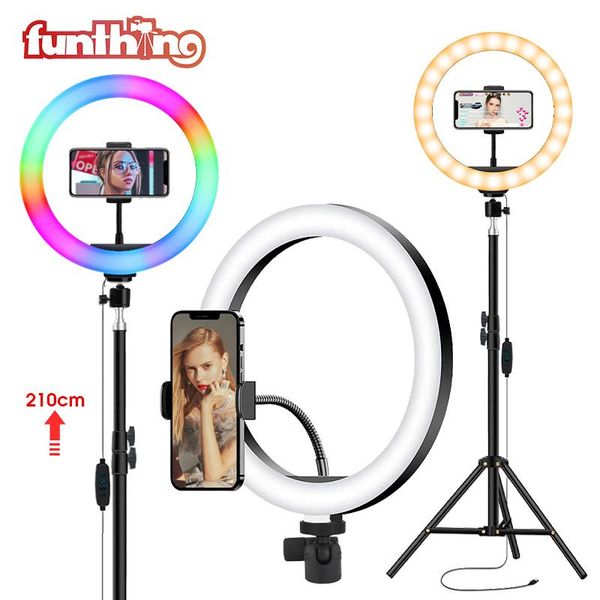 10inch rgb ring light with tripod stand phone bluetooth remote led ringlight selfie pographic lighting for makeup youtube flash heads
10inch rgb ring light with tripod stand phone bluetooth remote led ringlight selfie pographic lighting for makeup youtube flash heads