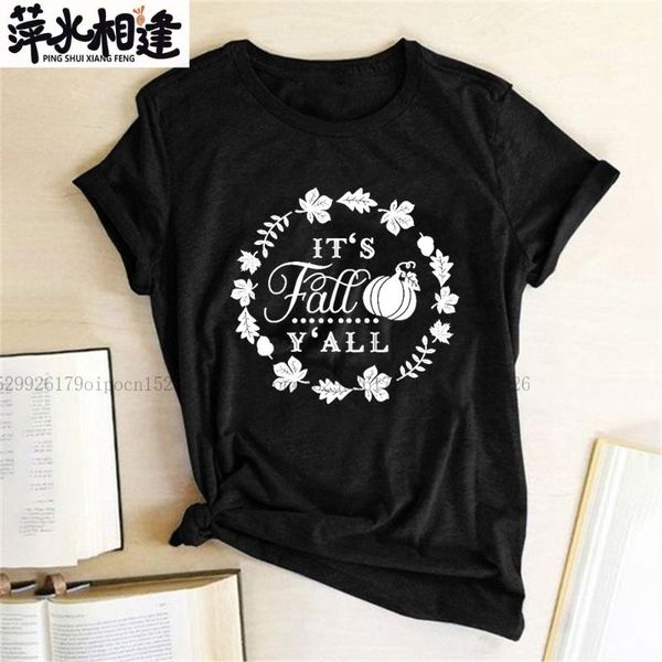 women's t-shirt it's fall y'all t shirt pumpkin print women halloween graphic aesthetics tees shirts vetement femme 2021 clo, White
women's t-shirt it's fall y'all t shirt pumpkin print women halloween graphic aesthetics tees shirts vetement femme 2021 clo, White