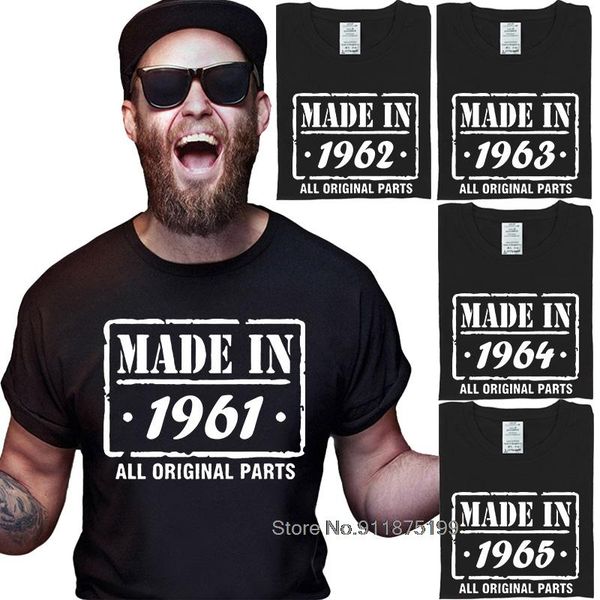 men's t-shirts father's day in 1961-1965 birthday gift design cotton retro tshirts male vintage daddy grandad tee, White;black
men's t-shirts father's day in 1961-1965 birthday gift design cotton retro tshirts male vintage daddy grandad tee, White;black
