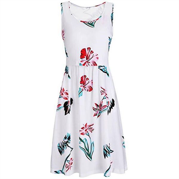 maternity dresses women sleeveless round neck floral print nursing dress pregnancy summer casual breastfeeding tank midi d30, White
maternity dresses women sleeveless round neck floral print nursing dress pregnancy summer casual breastfeeding tank midi d30, White