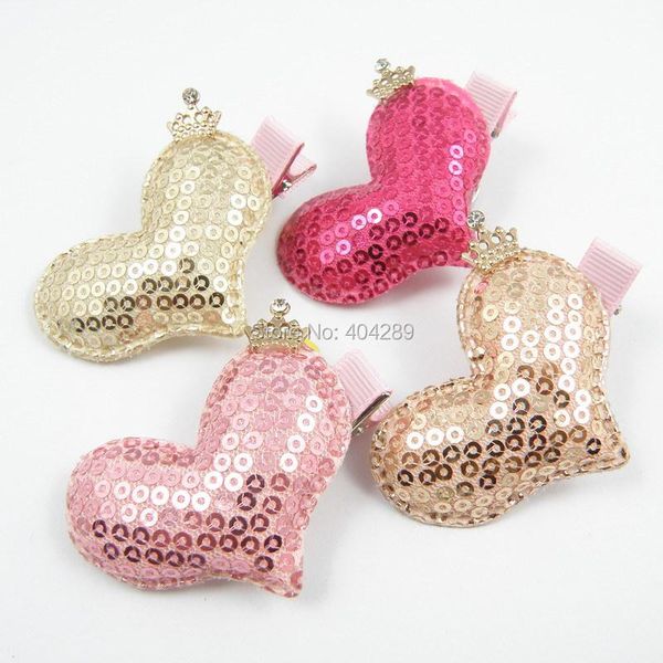 hair clips & barrettes children baby girls accessories sequin heart crown shiny fabrics clip kids hairpin, Golden;silver
hair clips & barrettes children baby girls accessories sequin heart crown shiny fabrics clip kids hairpin, Golden;silver