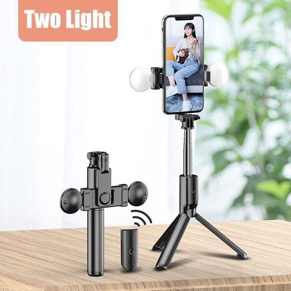 in 1 bluetooth remote control selfie stick two led fill light with tripod for smarts phone deskportable stretchable holder monopods
in 1 bluetooth remote control selfie stick two led fill light with tripod for smarts phone deskportable stretchable holder monopods