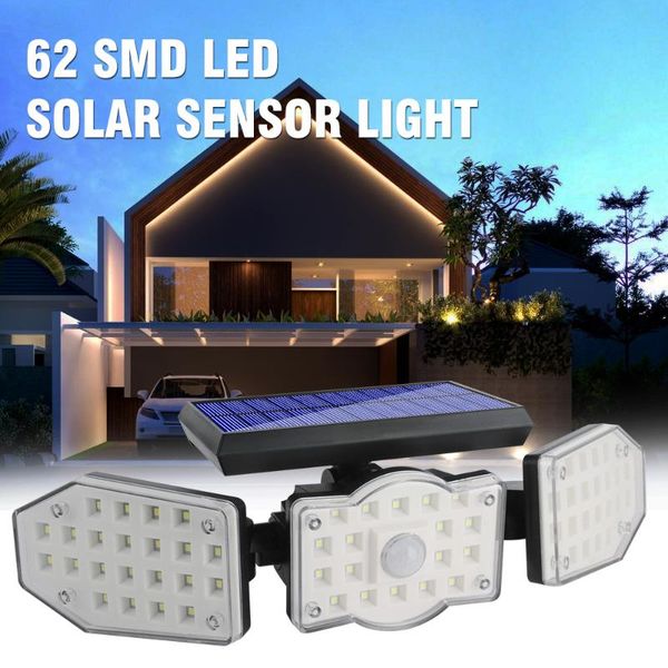 solar lamps 2pcs 62 leds induction lights outdoor 360° wide angle illumination super bright 3-head wall lamp 6500k white light
solar lamps 2pcs 62 leds induction lights outdoor 360° wide angle illumination super bright 3-head wall lamp 6500k white light
