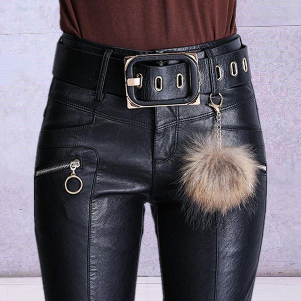 black faux pu leather pencil pants lace up high waist slim skinny streetwear autumn casual trousers women 2021 y59 women's & capris, Black;white
black faux pu leather pencil pants lace up high waist slim skinny streetwear autumn casual trousers women 2021 y59 women's & capris, Black;white