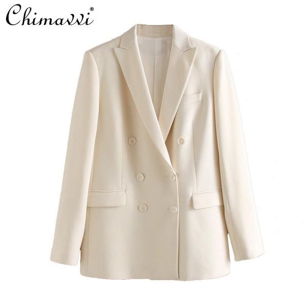 women's suits & blazers korean casual slim waist suit jacket for women 2021 autumn fashion long sleeve loose blazer lady solid color ov, White;black
women's suits & blazers korean casual slim waist suit jacket for women 2021 autumn fashion long sleeve loose blazer lady solid color ov, White;black