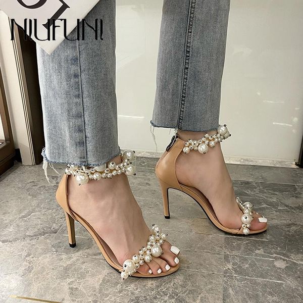 sandals pearl rhinestone ankle strap women's fashion stiletto high heel roman gladiator party wedding shoes females, Black
sandals pearl rhinestone ankle strap women's fashion stiletto high heel roman gladiator party wedding shoes females, Black