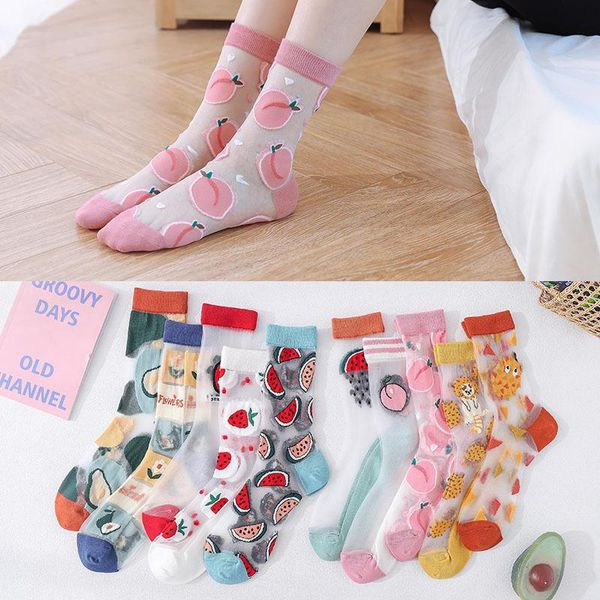 socks & hosiery summer korean fashion harajuku woman watermelon strawberry peach avocado breathable crystal silk, Black;white
socks & hosiery summer korean fashion harajuku woman watermelon strawberry peach avocado breathable crystal silk, Black;white