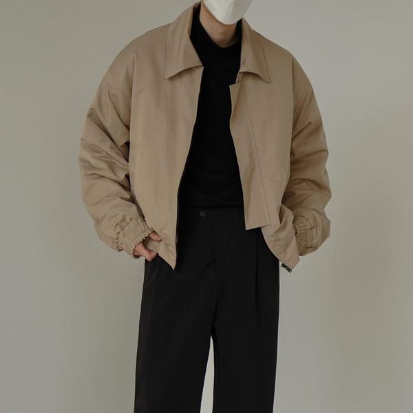 men's jackets winter retro lapel loose couple short padded jacket fashion warm all-match casual quilted tide, Black;brown
men's jackets winter retro lapel loose couple short padded jacket fashion warm all-match casual quilted tide, Black;brown