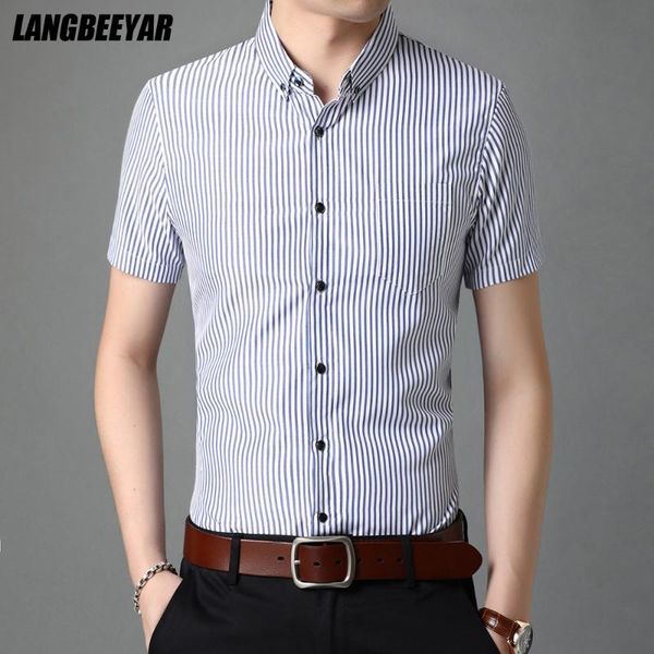 grade summer brand plain striped mens button down designer slim fit short sleeve shirt casual fashion men clothing men's shirts, White;black
grade summer brand plain striped mens button down designer slim fit short sleeve shirt casual fashion men clothing men's shirts, White;black