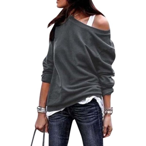 clothing women 2021 solid color round neck long sleeve loose fit sweatshirt autumn winter casual baggy pullover women's hoodies & swea, Black
clothing women 2021 solid color round neck long sleeve loose fit sweatshirt autumn winter casual baggy pullover women's hoodies & swea, Black