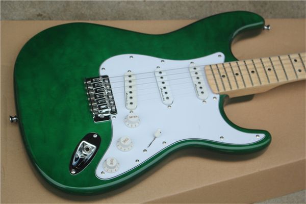 stract electric guitar green color silver hardware maple fingerboard basswood body high quality
stract electric guitar green color silver hardware maple fingerboard basswood body high quality