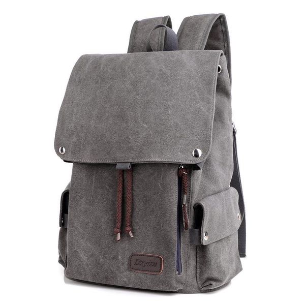 backpack foreign trade canvas male student simple bucket schoolbag ladies travel retro fashion factory wholesale
backpack foreign trade canvas male student simple bucket schoolbag ladies travel retro fashion factory wholesale