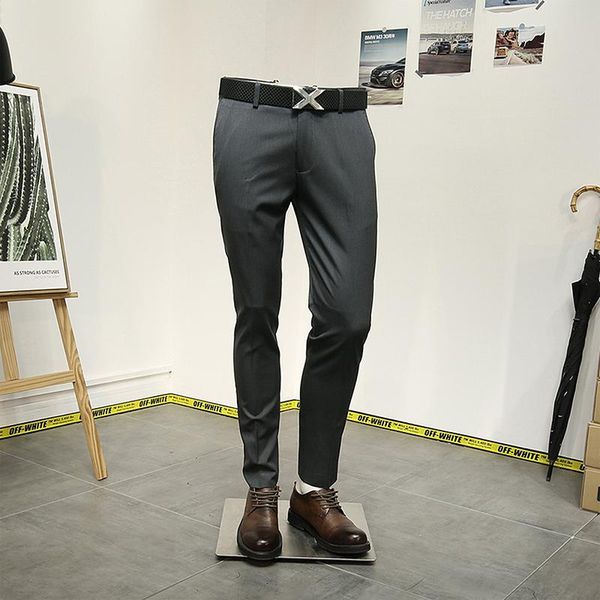 men's suits & blazers 23% wool casual mens pants fashion slim style grey color plus size 36 wedding groom business man wear, White;black
men's suits & blazers 23% wool casual mens pants fashion slim style grey color plus size 36 wedding groom business man wear, White;black