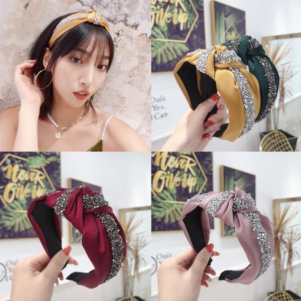 fashion shining rhinestone hairband headband women wide side headwear solid casual turban hair accessories wholesale1
fashion shining rhinestone hairband headband women wide side headwear solid casual turban hair accessories wholesale1