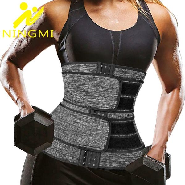 women's shapers ningmi slimming belt pulling underwear women waist trainer slim body shaper tummy trimmer neoprene sauna fajas cincher, Black;white
women's shapers ningmi slimming belt pulling underwear women waist trainer slim body shaper tummy trimmer neoprene sauna fajas cincher, Black;white