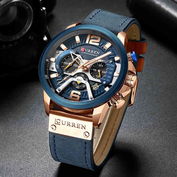 men watches luxury brand curren casual sport watch mens leather quartz wristwatch chronograph date clock relogio masculino 210517, Slivery;brown
men watches luxury brand curren casual sport watch mens leather quartz wristwatch chronograph date clock relogio masculino 210517, Slivery;brown