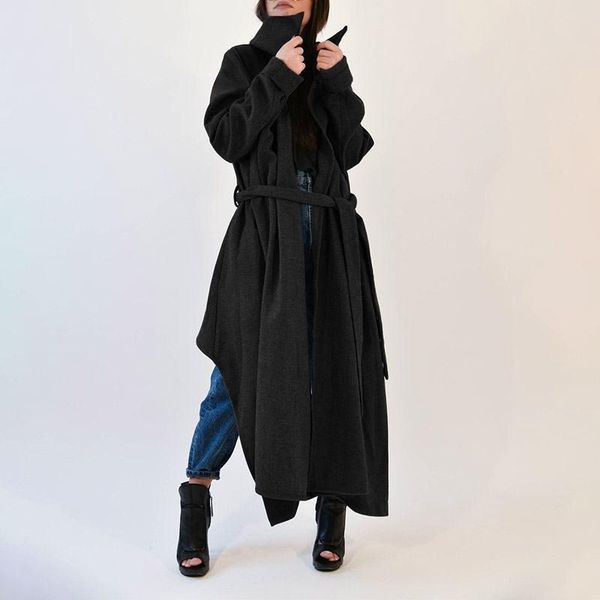 women's jackets casual women coats 2021 female long sleeve lapel irregular plus size outwear, Black;brown
women's jackets casual women coats 2021 female long sleeve lapel irregular plus size outwear, Black;brown