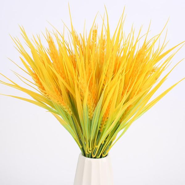 decorative flowers & wreaths artificial 7 fork yellow rice plastic wheat ear plant lighting accessories garden outdoor greening diy decorati
decorative flowers & wreaths artificial 7 fork yellow rice plastic wheat ear plant lighting accessories garden outdoor greening diy decorati