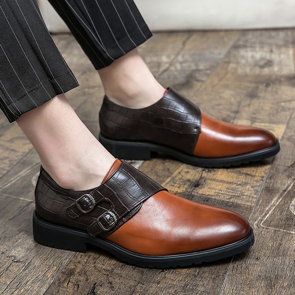 formal shoes black blue monk strap men dress slip-on men oxfords patchwork fashion footwear men dress shoes zapatos hombre
formal shoes black blue monk strap men dress slip-on men oxfords patchwork fashion footwear men dress shoes zapatos hombre