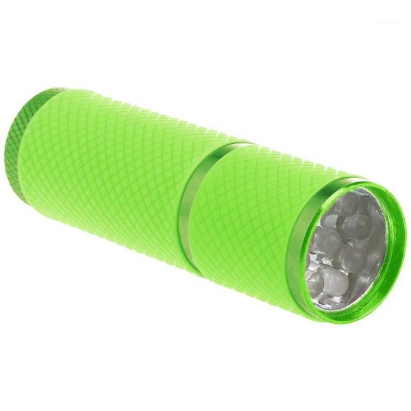 1pc mini 9 led uv gel curing lamp without battery portability nail dryer currency detector aluminum alloy green1
1pc mini 9 led uv gel curing lamp without battery portability nail dryer currency detector aluminum alloy green1