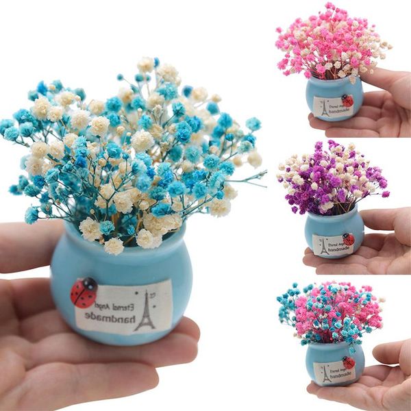 creative artificial flower decorative flowers simulation resin gypsophila with small vase home potted ornaments vases
creative artificial flower decorative flowers simulation resin gypsophila with small vase home potted ornaments vases