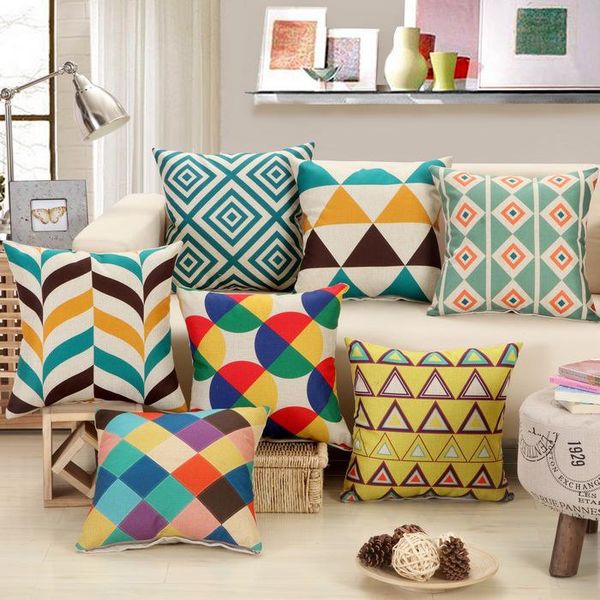 cushion/decorative pillow 1pcs geometric pattern cotton linen throw cushion cover home decoration sofa bed decor decorative pillowcase 40313
cushion/decorative pillow 1pcs geometric pattern cotton linen throw cushion cover home decoration sofa bed decor decorative pillowcase 40313