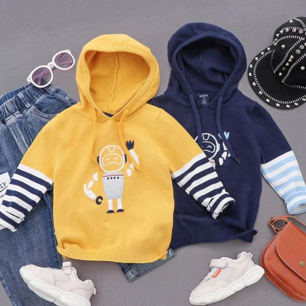 cardigan baby sweater children's fake two pieces sweaters girl boy clothes fashion hooded toddler spring autumn 2-8t wear, Blue
cardigan baby sweater children's fake two pieces sweaters girl boy clothes fashion hooded toddler spring autumn 2-8t wear, Blue