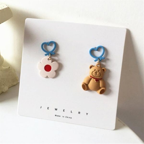 love heart flowers bear stud earrings trendy super cute metal little asymmetry for women jewelry wholesale, Golden;silver
love heart flowers bear stud earrings trendy super cute metal little asymmetry for women jewelry wholesale, Golden;silver