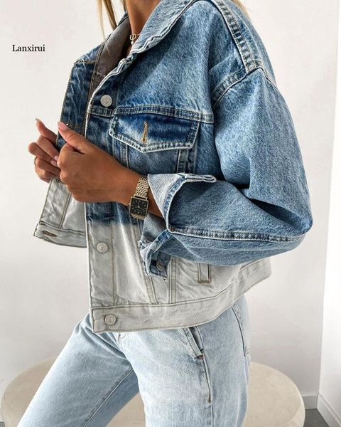 women's jackets women denim jacket autumn spring cowboy patchwork casual long sleeve button pocket short coats outerwear female, Black;brown
women's jackets women denim jacket autumn spring cowboy patchwork casual long sleeve button pocket short coats outerwear female, Black;brown
