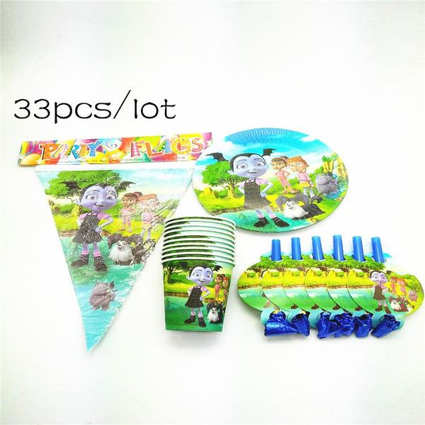 packaging dinner service 33pcs/lot vampire girls tablewares set plate cup flag blowouts birthday party supply festival xmas celebrate for ch
packaging dinner service 33pcs/lot vampire girls tablewares set plate cup flag blowouts birthday party supply festival xmas celebrate for ch
