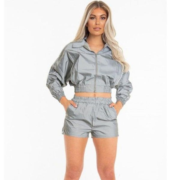 women's shorts cropped women outfits and 2 piece set summer reflective style fashion matching sweet casual movement clothing, White;black
women's shorts cropped women outfits and 2 piece set summer reflective style fashion matching sweet casual movement clothing, White;black