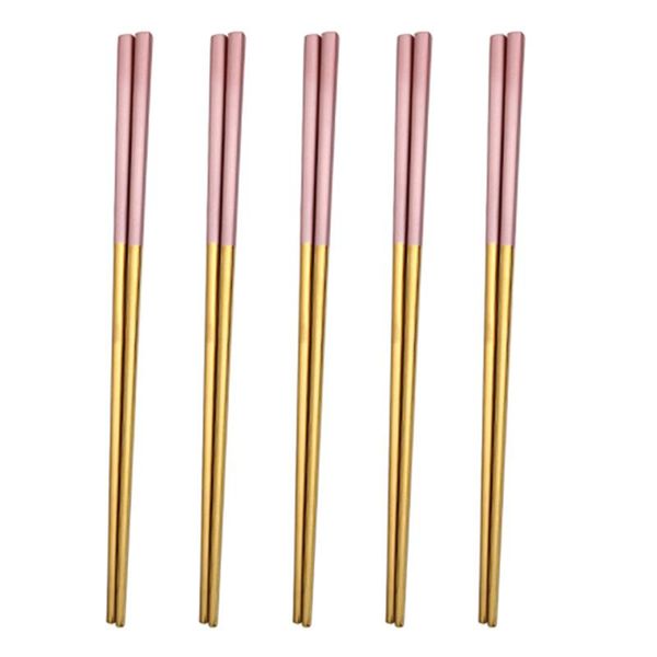 pairs of chopsticks, stainless steel cutlery set, metal chopstick for sushi tableware chopsticks
pairs of chopsticks, stainless steel cutlery set, metal chopstick for sushi tableware chopsticks