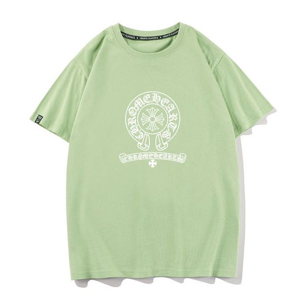 luxury design clothes chao brand summer short sleeve men's and women's the same korean student fashion loose cotton tshirt ch cros, White;black
luxury design clothes chao brand summer short sleeve men's and women's the same korean student fashion loose cotton tshirt ch cros, White;black