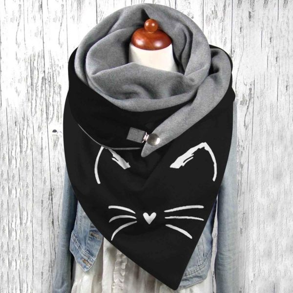 scarves kawaii warm winter women men bandana button luxury scarf woman man harajuku print shawl female male hijab, Blue;gray
scarves kawaii warm winter women men bandana button luxury scarf woman man harajuku print shawl female male hijab, Blue;gray