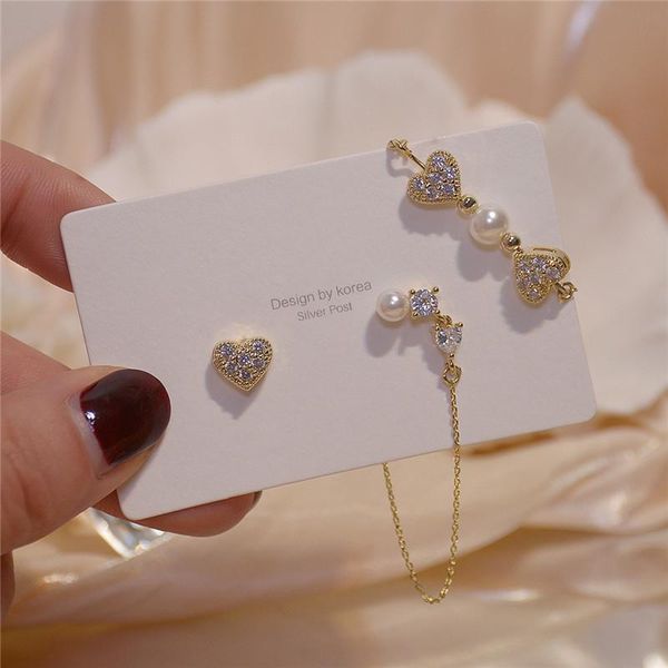 ins luxury 14k real gold love bow pearl stud earrings for women cubic zircon zc sweet gift, Golden;silver
ins luxury 14k real gold love bow pearl stud earrings for women cubic zircon zc sweet gift, Golden;silver